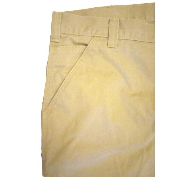 Carhartt Men’s Utility pants Sz 39x32 Tan Work Jeans Carpenter Pant - Picture 3 of 6